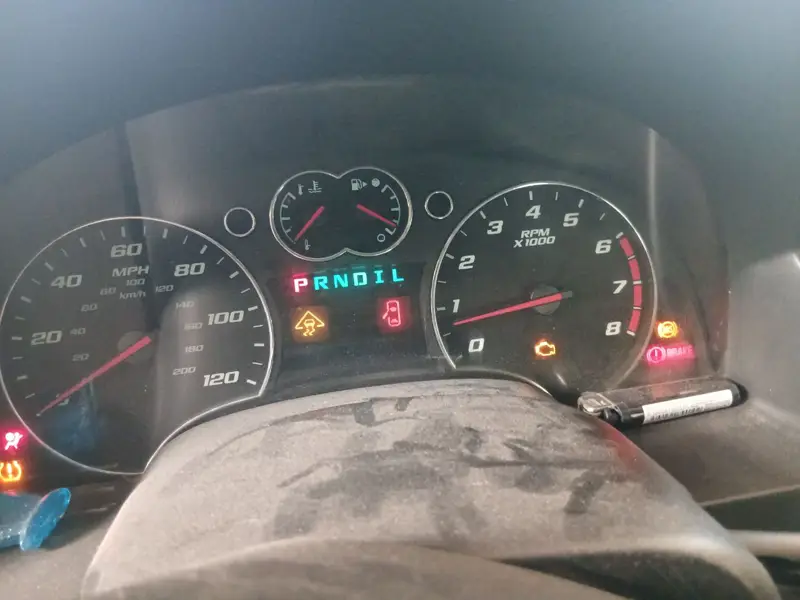 Tablero sin marcar la temperatura